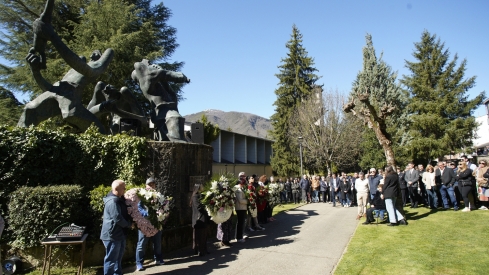 César Sánchez / ICAL. Homenaje del Ayuntamiento de Villablino, a los mineros fallecidos en el accidente de Cerredo (Asturias) César Sánchez / ICAL. Homenaje del Ayuntamiento de Villablino, a los mineros fallecidos en el accidente de Cerredo (Asturias)