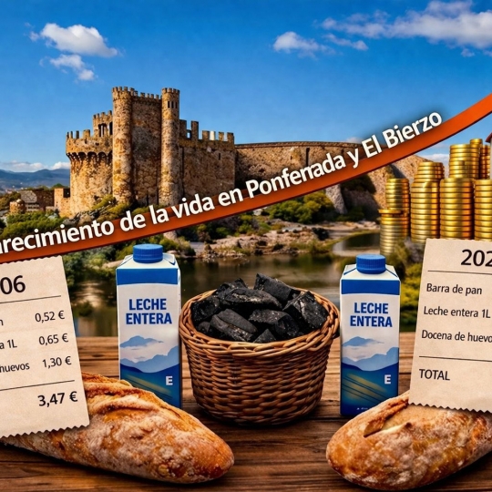 Encarecimiento de la vida en Ponferrada