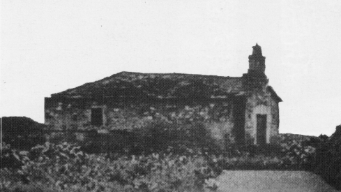 Antigua Ermita del Sacramento | Foto: Autor; Juan Vhl, compartida en el grupo de Facebook 'Fotos antiguas de Ponferrada y de El Bierzo'