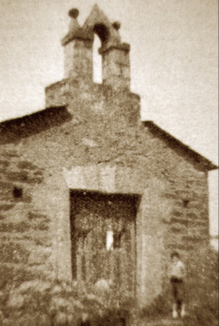 Antigua Ermita del Sacramento | Foto: Autor: Juan Vhl, compartida en el grupo de Facebook 'Fotos antiguas de Ponferrada y de El Bierzo'