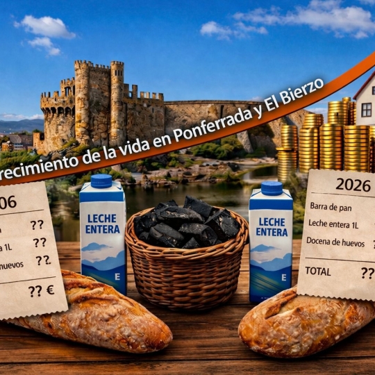 Encarecimiento de la vida en Ponferrada 2026