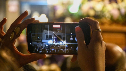 Salida de la procesión de Silencio en el Miércoles Santo de Ponferrada (59)