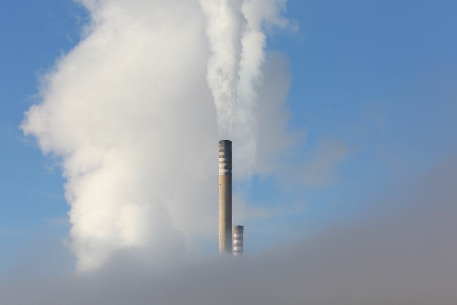 Torres de la central térmica de Compostilla 