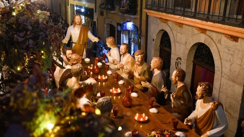 Procesión de la Santa Cena de Ponferrada e indulto 2026 (117)