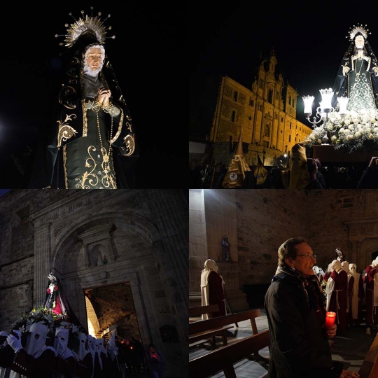 Collage Viernes Santo Carracedelo y Villafranca del Bierzo 