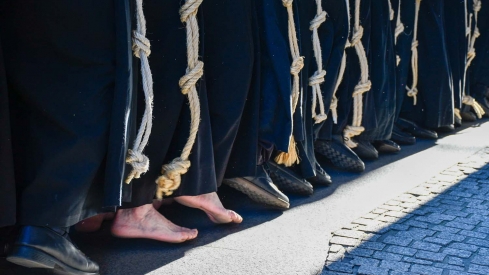 San Juanín y Encuentro en el Viernes Santo de Ponferrada  (16)