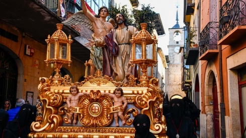 San Juanín y Encuentro en el Viernes Santo de Ponferrada  (36)
