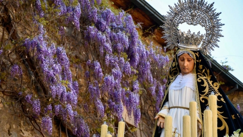 San Juanín y Encuentro en el Viernes Santo de Ponferrada  (57)