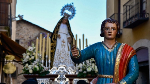 San Juanín y Encuentro en el Viernes Santo de Ponferrada  (61)