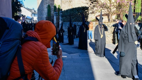 San Juanín y Encuentro en el Viernes Santo de Ponferrada  (87)