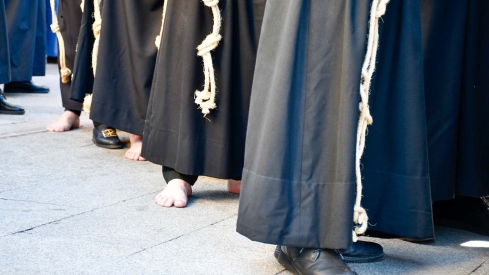 San Juanín y Encuentro durante el Viernes Santo de Ponferrada (98)