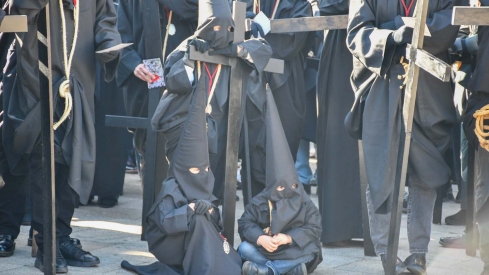San Juanín y Encuentro durante el Viernes Santo de Ponferrada (101)