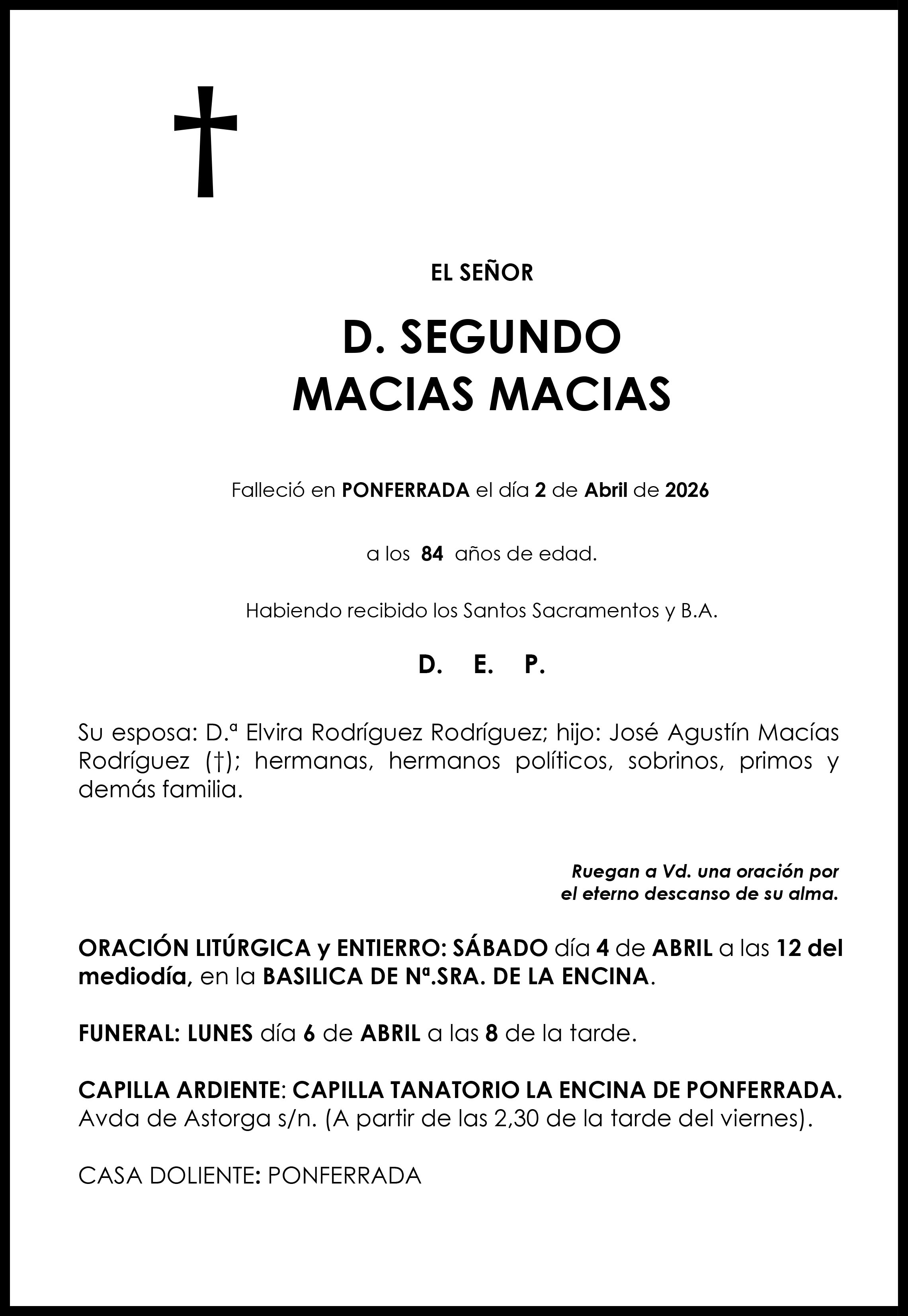 SEGUNDO MACIAS MACIAS