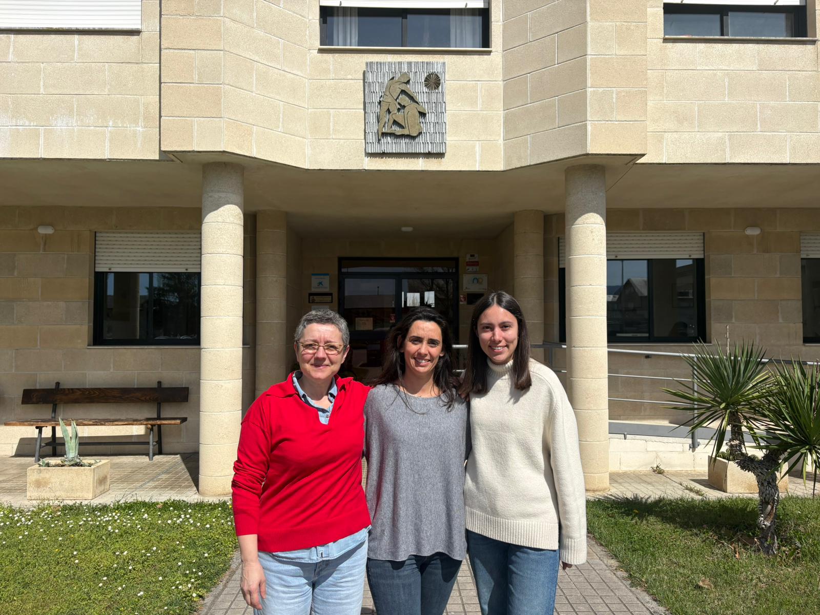 Ana, María y Tania, trabajadoras de Proyecto Hombre