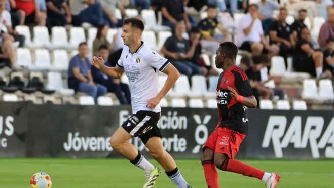 Partido entre el Mérida y la Ponferradina. Fuente A.D Mérida