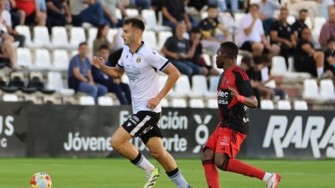 Partido entre el Mérida y la Ponferradina. Fuente A.D Mérida