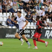 Partido entre el Mérida y la Ponferradina. Fuente A.D Mérida