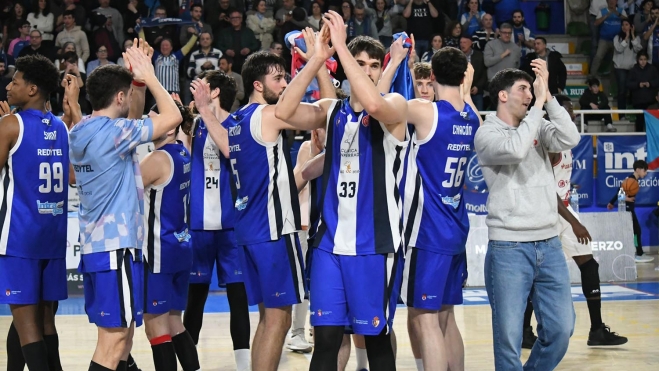 Baloncesto Clinica Ponferrada en un partido
