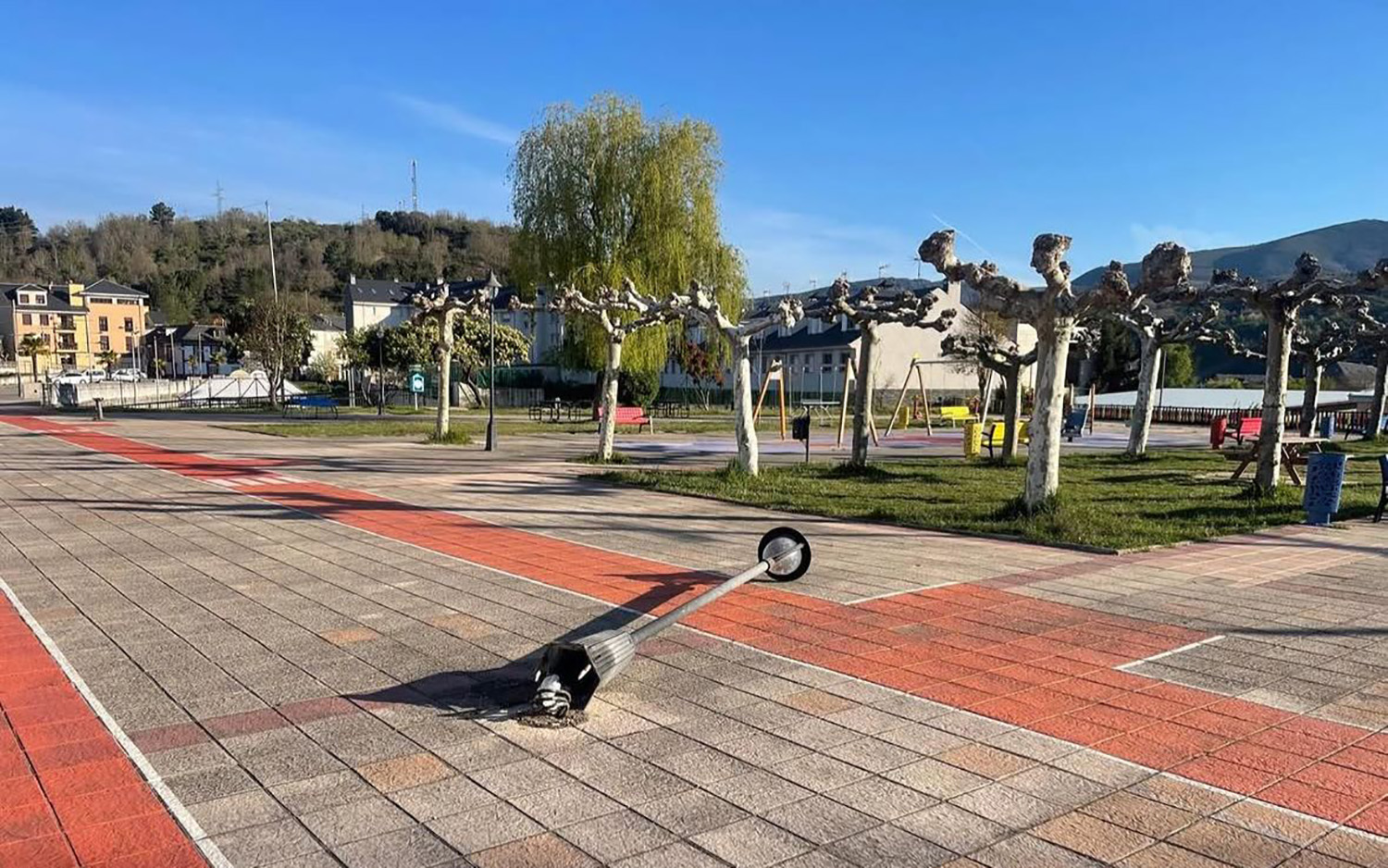 Actos vandalicos en Toreno