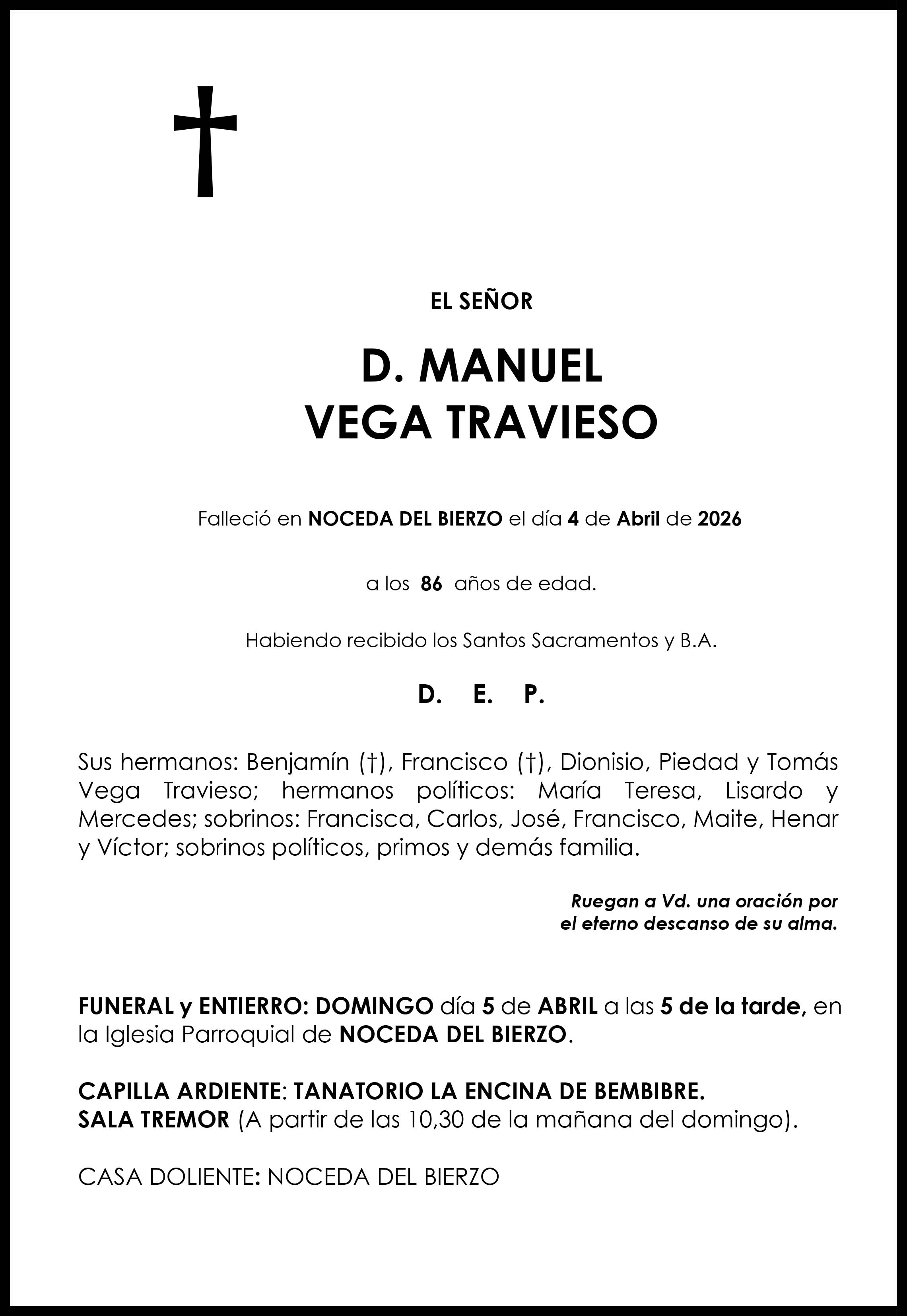MANUEL VEGA TRAVIESO
