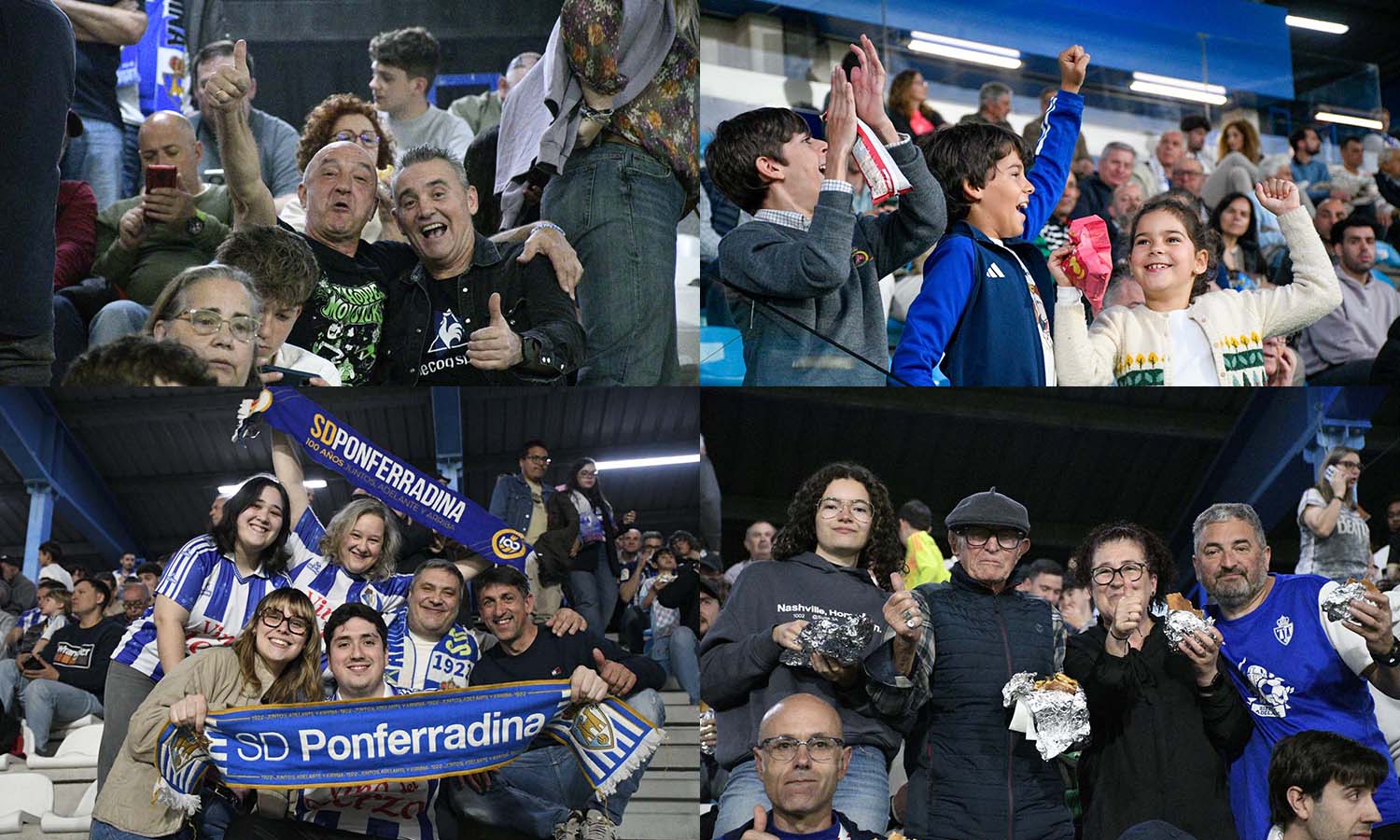 Collage Ponferradina Mérida 