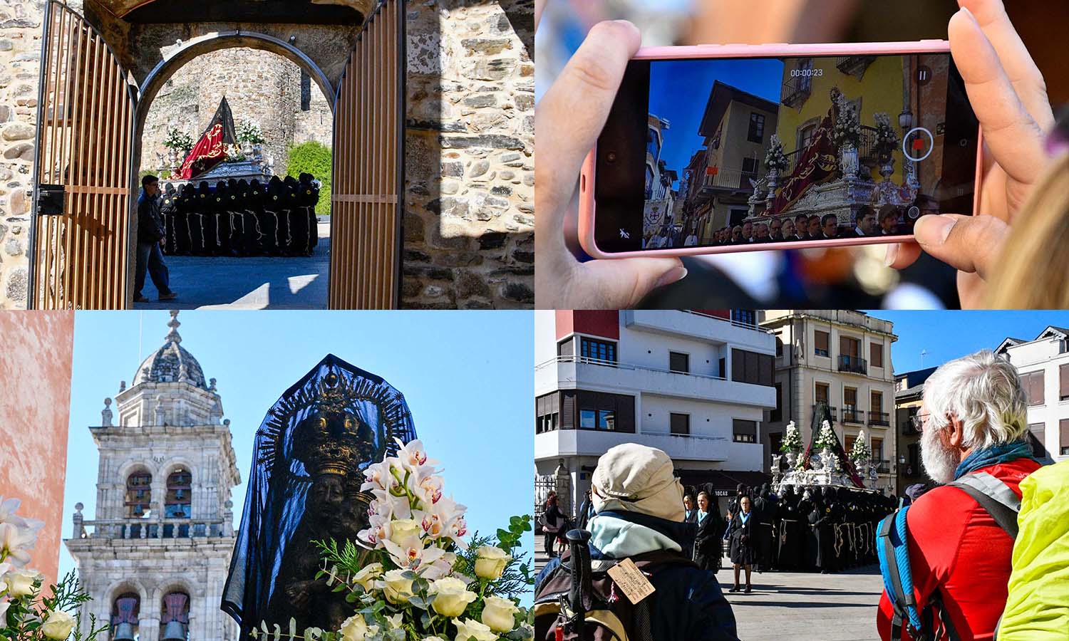 Collage Resurreción de Ponferrada 2026