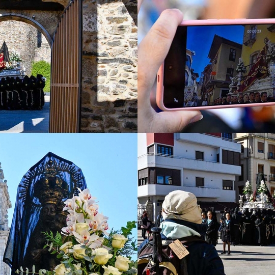 Collage Resurreción de Ponferrada 2026 Collage Resurreción de Ponferrada 2026