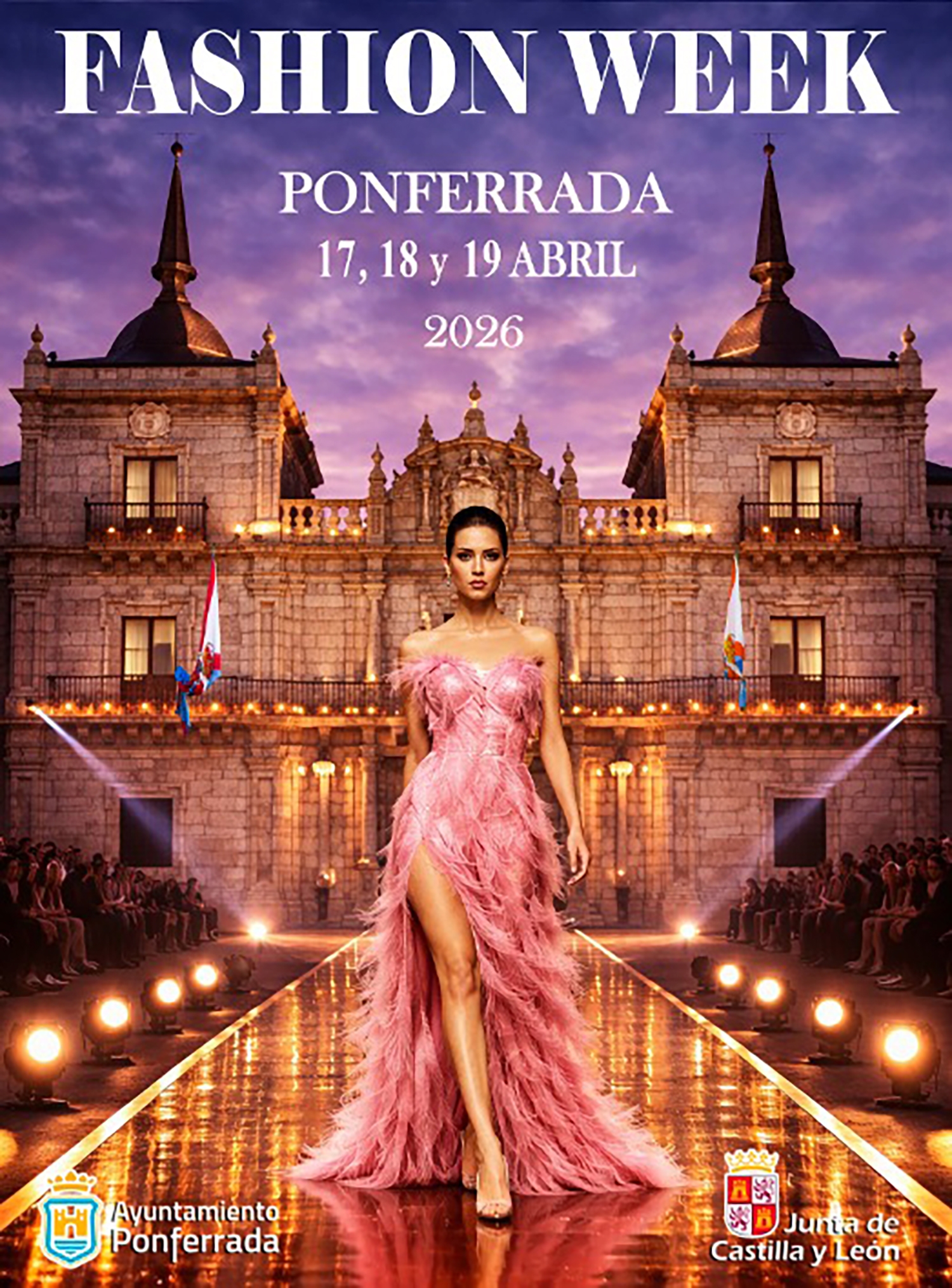 Cartel de la II Edición de la Semana de la moda Cartel de la II Edición de la Semana de la moda