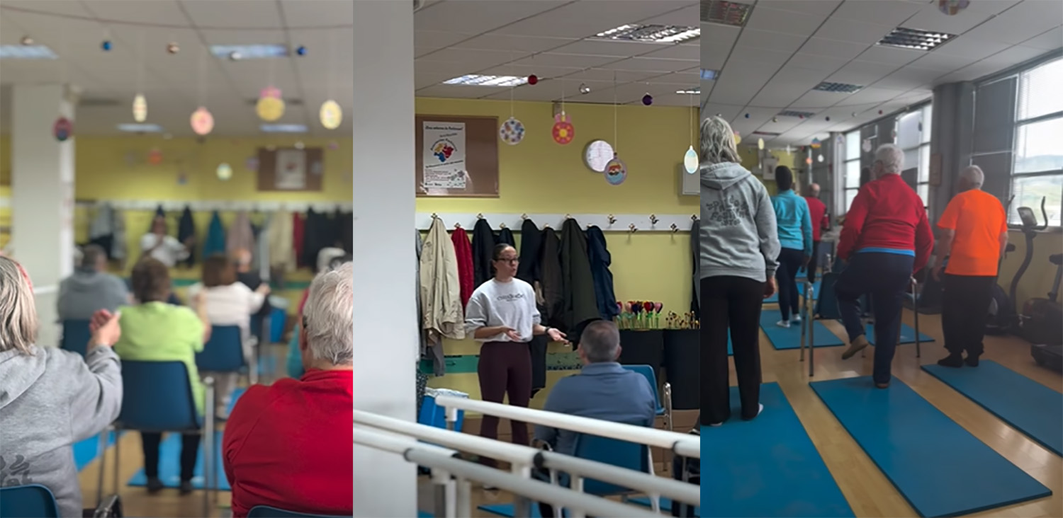 Estudio Ese Ponferrada impulsa el ejercicio adaptado por el Día Mundial del Parkinson Estudio Ese Ponferrada impulsa el ejercicio adaptado por el Día Mundial del Parkinson