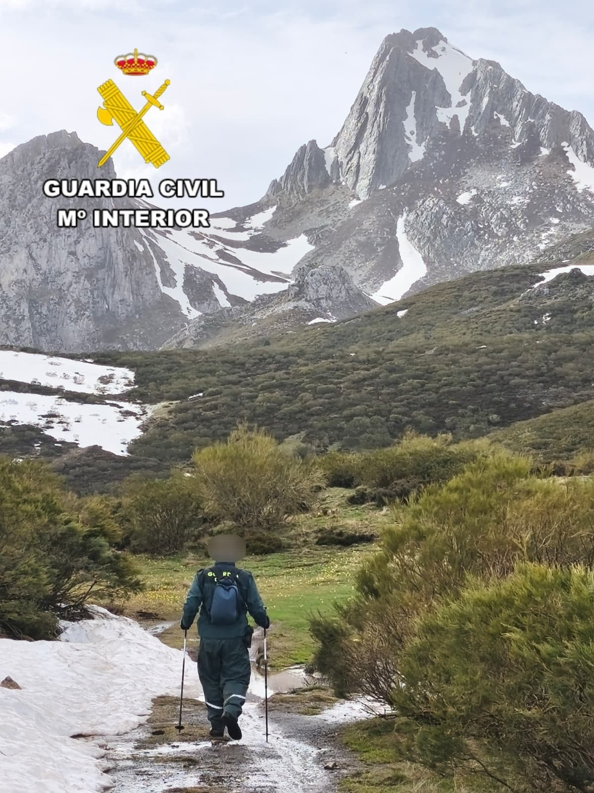 Dispositivo de búsqueda del cazador desaparecido