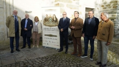 César Sánchez ICAL. Inauguración del congreso 'De Villafranca a Nápoles y Florencia Mujeres de poder', que se celebra en Villafranca del Bierzo