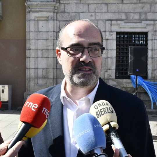 Marco Morala, alcalde de Ponferrada | Dani Merino (InfoBierzo) Marco Morala, alcalde de Ponferrada | Dani Merino (InfoBierzo)