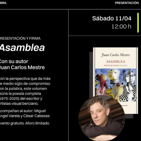 Presentación y firma del libro Asamblea