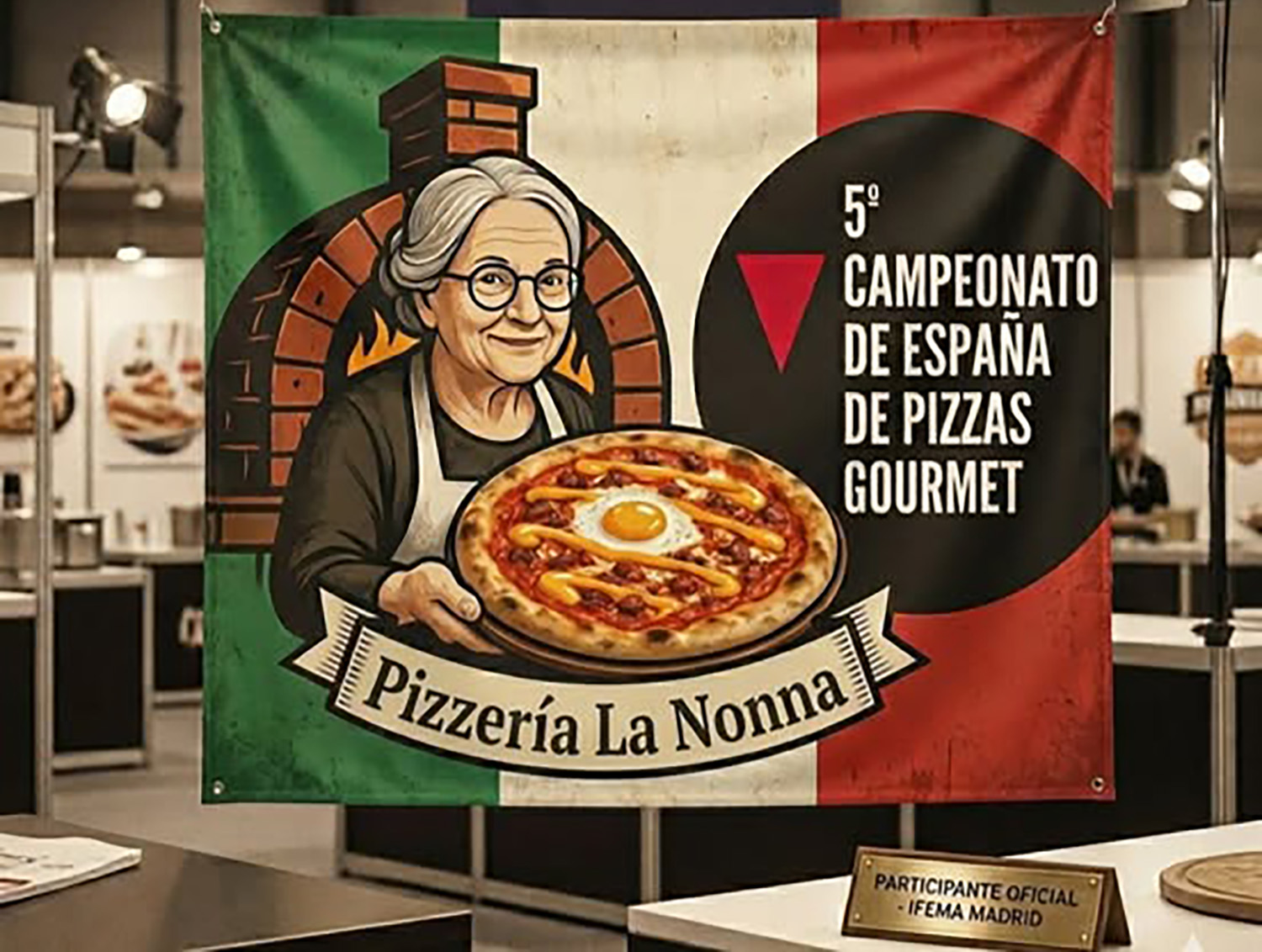 Participación de La Nonna en el Campeonato de España de Pizzas Gourmet