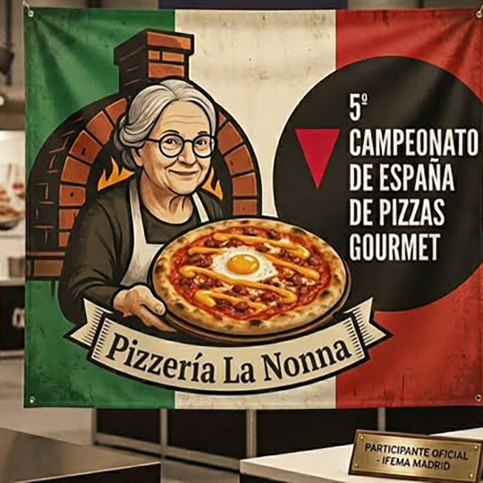 Participación de La Nonna en el Campeonato de España de Pizzas Gourmet