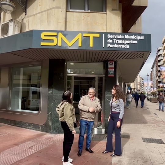 Nueva oficina del Servicio Municipal de Transporte de Ponferrada Nueva oficina del Servicio Municipal de Transporte de Ponferrada