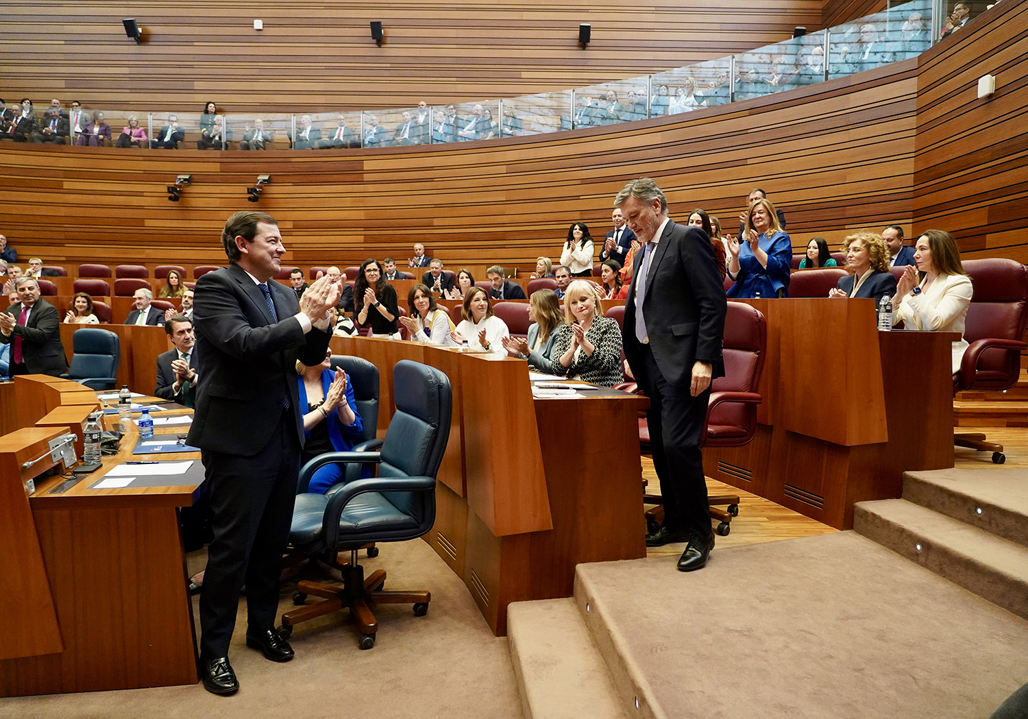 Sesión constitutiva de las Cortes de CyL Leticia Pérez ICAL