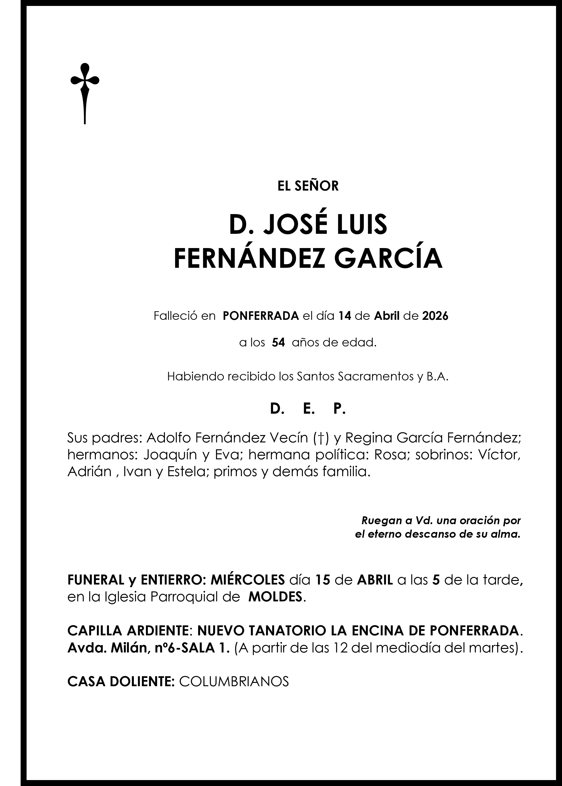JOSE LUIS FERNANDEZ GARCIA