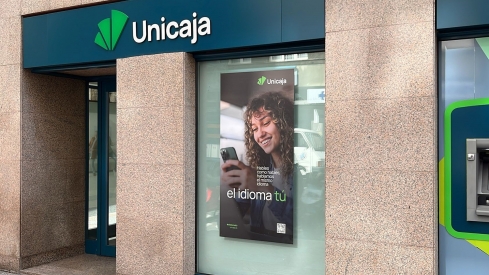 Unicaja en una imagen de archivo