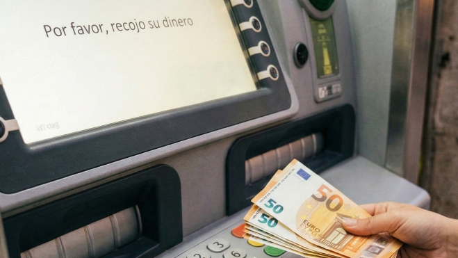 Cajero automático de un banco Cajero automático de un banco