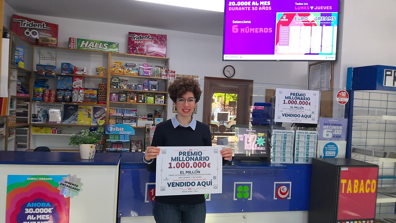Premio del Euromillones vendido en León