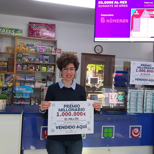 Premio del Euromillones vendido en León Premio del Euromillones vendido en León