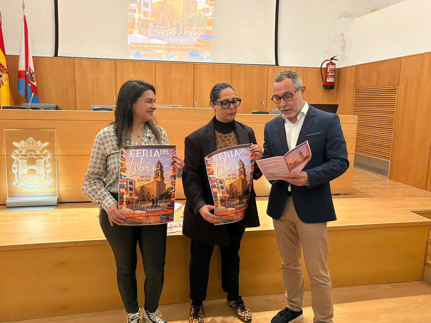 Presentación de la Feria del Libro de Ponferrada
