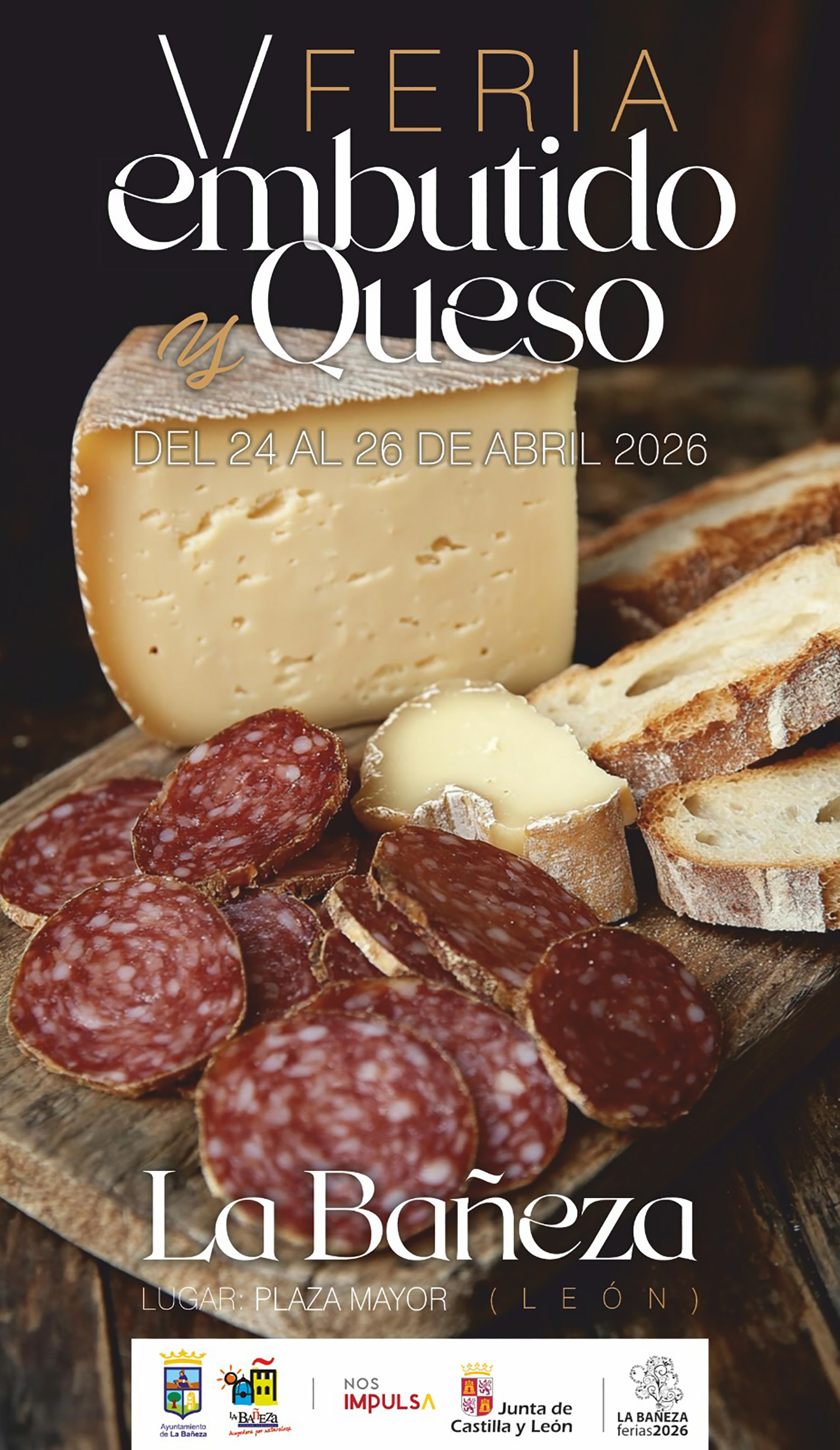 Cartel de la Feria Embutido y Queso