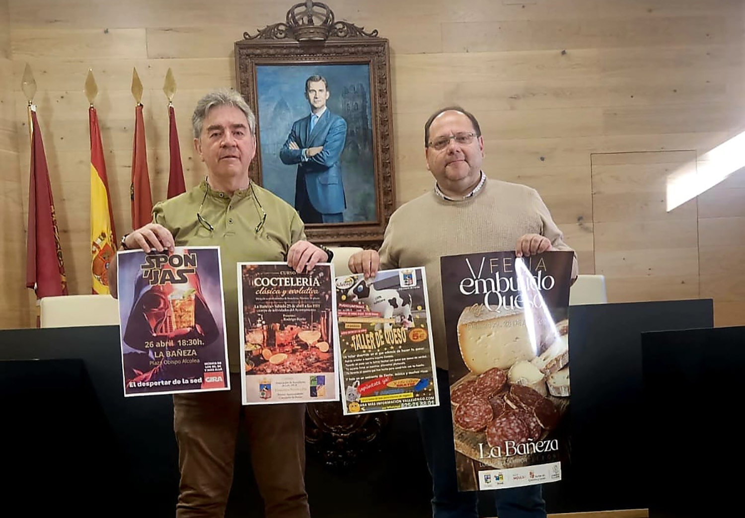 Presentación feria embutido y queso