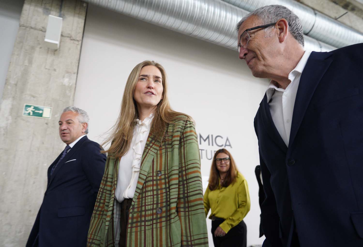 César SánchezICAL . La vicepresidenta tercera del Gobierno y ministra de Transición Ecológica y Reto Demográfico, Sara Aagesen, en Ponferrada (1)