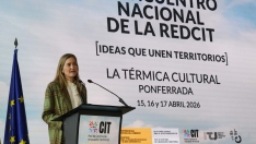 César Sánchez  ICAL . La vicepresidenta tercera del Gobierno y ministra de Transición Ecológica y Reto Demográfico, Sara Aagesen, en Ponferrada (4)