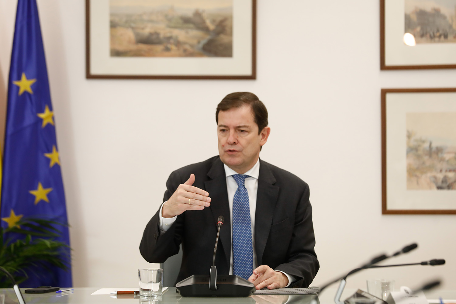 El presidente de la Junta de Castilla y León, Alfonso Fernández Mañueco | Foto: Nacho Valverde, ICAL 