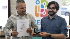 Fabi', mascota ganadora del concurso para el Fab Lab elaborado por el CRA de Toral de Merayo 