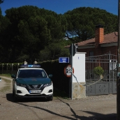 La Guardia Civil registra una casa durante la investigación de Esther López en una imagen de archivo ICAL